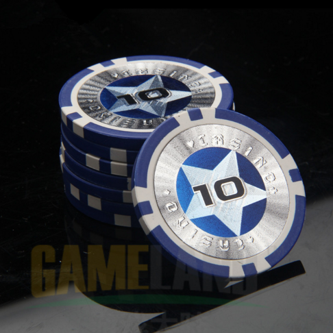 Laser Poker Chips Casino Chips Texas Hold'em