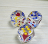 Transparent Crystal Alloy Poker Solid Dominoes