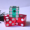 Aluminium Alloy Poker Transparent Dominoes