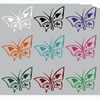 Butterfly Cards Adesivi Murali Decor Carton Butterfly Poker Wall