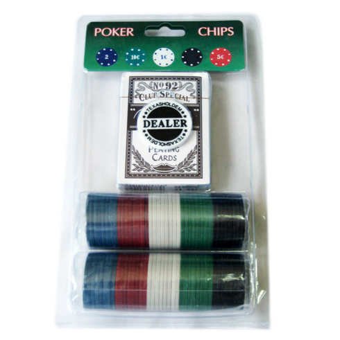 Texas holdem 2 set Poker chips + Poker card