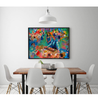 Abstract Casino Poker Figure,HD Canvas Print