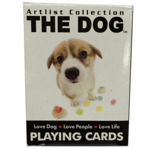 Bicycle The Dog Hamster Artlist Collection Mini Playing Poker